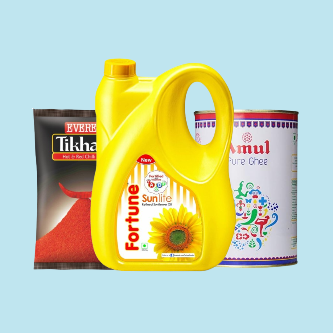 Oil, Ghee & Masala